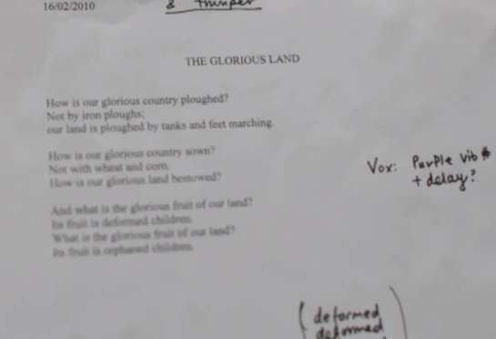 PJ Harvey The Glorious Land Lyrics